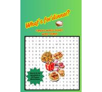What's for Dinner? Famous World Dishes Word Search
