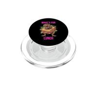 What's for Lunch Prehistoric Lunchroom Student PopSockets PopGrip for MagSafe