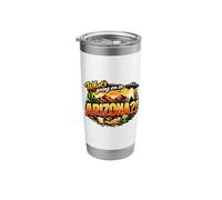 What's Going On in Arizona Funny Mystery Desert Stainless Steel Insulated Tumbler