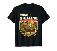 What's Grilling Funny Barbecue Smoker Outdoor Cooking T-Shirt
