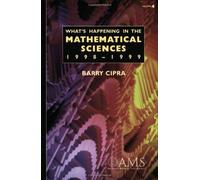 What's Happening in the Mathematical Sciences: 1998-1999 v.4: 1998-1999 Vol 4 (What's Happening in the Mathermatical Sciences)