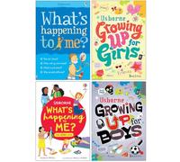What's Happening to me Growing up for Boys and Girls Collection 4 Books Set