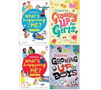 What's Happening to me Growing up for Boys and Girls Collection 4 Books Set