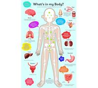 What's in My Body? Activity Play Mat - Pretend Play, Role-Play, Teach & Learn - 85 x 135 cm