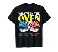 What's in The Oven Muffin Or Cupcake Baby Reveal Value Graphic T-Shirt