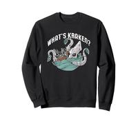 WHAT'S KRAKEN Funny Cephalod Meme Crackin' Pun Sweatshirt