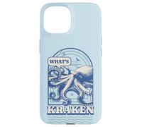 What's Kraken Squid Octopus Kraken Mythical Sea Creature Case for iPhone 15