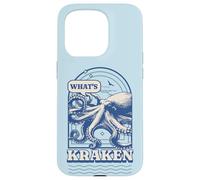 What's Kraken Squid Octopus Kraken Mythical Sea Creature Case for iPhone 15 Pro