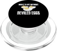 Whats Life Without Deviled Egg Thanksgiving PopSockets PopGrip for MagSafe