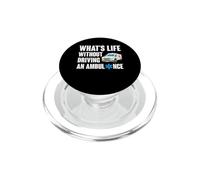 What's Life Without Driving An Ambulance Funny EMT PopSockets PopGrip for MagSafe