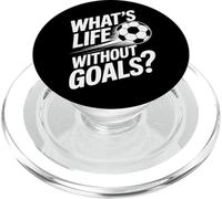 What's Life Without Goals Quote PopSockets PopGrip for MagSafe