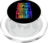 What's More Punk Than A Public Library PopSockets PopGrip for MagSafe