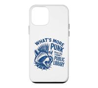 What's More Punk Than The Public Library Funny Raccoon Quote Case for iPhone 12 mini