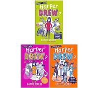 What's New, Harper Drew? Series 3 Books Collection Set (What's New, Harper Drew?, Talent Show Takeover And Lights, Drama, Action!)