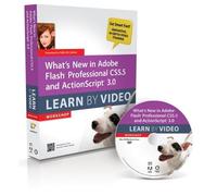 What's New in Adobe Flash Professional CS5.5 and ActionScript 3.0 Learn By Video