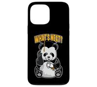 What's Next Senior Graduation Funny Confused Panda Graduate Case for iPhone 13 Pro Max