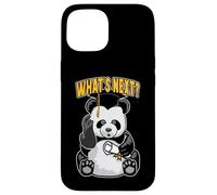 What's Next Senior Graduation Funny Confused Panda Graduate Case for iPhone 15