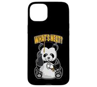 What's Next Senior Graduation Funny Confused Panda Graduate Case for iPhone 15 Plus