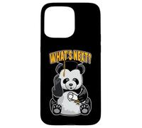 What's Next Senior Graduation Funny Confused Panda Graduate Case for iPhone 15 Pro Max