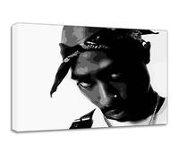 Whats On Your Wall.com 2Pac Tupac Shakur 2 Pac 2 Canvas Art Print Poster