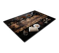 Whats On Your Wall.com Glass Chopping Board | Non-Slip, Heat Resistant, Hygienic | 30 x 20cm Rectangular | Cutting Board for Kitchen