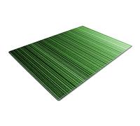Whats On Your Wall.com Glass Chopping Board | Rectangular, 28x20cm, Black, Green | Heat Resistant, Non-Slip Feet, Hygienic & Easy-cleaning