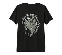 What's The Best that Could Happen Today Botanical Line Premium T-Shirt