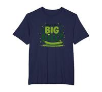 What's The Big Dill Funny Pickle Pun Foodie Humor T-Shirt, Men's Big and Tall, Navy, 6X Tall