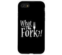 Whats The Fork Forks Kitchen Humor Sarcastic Cooking Quote Case for iPhone SE (2020) / 7/8