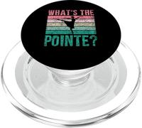What's The Pointe Dancer Dance Ballet Ballerina Hobby PopSockets PopGrip for MagSafe