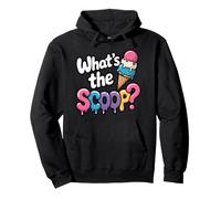 What's The Scoop Colorful Ice Cream Pullover Hoodie