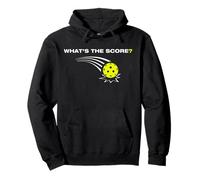 What's the score? funny pickleball player Pullover Hoodie