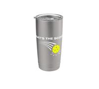 What's the Score? Funny Pickleball Player Stainless Steel Insulated Tumbler