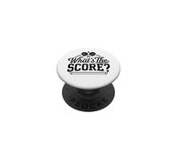 What's The Score Ping Pong Player Table Tennis funny PopSockets Adhesive PopGrip