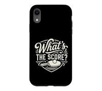 What's The Score Table Tennis Player funny humor Case for iPhone XR