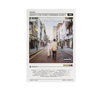 (What's The Story) Morning Glory Album Poster Canvas Poster Bedroom Decor Sports Landscape Office Room Decor Gift Unframe-style 12x18inch(30x45cm)