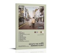 (What's The Story) Morning Glory by Oasis Canvas Wall Art Living Modern Family Bedroom Music Movie Cartoon Poster 12x18inch(30x45cm) Frame-style