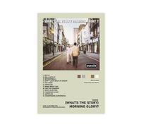 (What's The Story) Morning Glory Oasis Album Cover Poster Canvas Poster Wall Art Decor Print Picture Paintings for Living Room Bedroom Decoration Unframe-style 08x12inch(20x30cm)