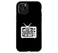 What's The TV Telling Us To Do Today - Media TV Internet Case for iPhone 11 Pro