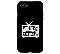 What's The TV Telling Us To Do Today - Media TV Internet Case for iPhone SE (2020) / 7/8