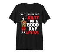 What's Under The Kilt Funny Scottish Joke Premium T-Shirt