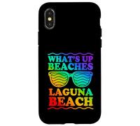 What's Up Beaches Laguna Beach California Matching Family Case for iPhone X/XS
