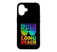 What's Up Beaches Long Beach California Matching Family Case for iPhone 16