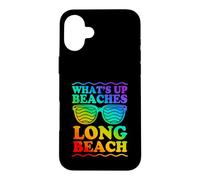 What's Up Beaches Long Beach California Matching Family Case for iPhone 16 Plus