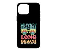What's Up Beaches Long Beach California Matching Family Case for iPhone 16 Pro Max
