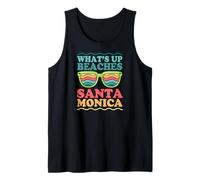 What's Up Beaches Santa Monica California Tank Top