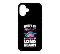 What's Up Flockers Let's Go To Long Beach California Case for iPhone 16