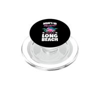 What's Up Flockers Let's Go To Long Beach California PopSockets PopGrip for MagSafe