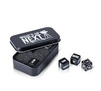 What's up Next! Decision Dice Game - Let chance decide your movie night! Perfect stocking filler for cozy evenings. Portable and stylish. Let the dice decide!