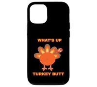 Whats Up Turkey Butt Kitty Adult Humor Sarcastic Fun Case for iPhone 12/12 Pro